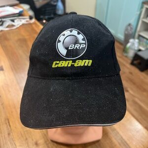 Black and Yellow BRP Can-Am Hat